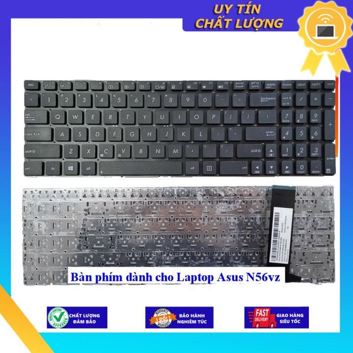 Bàn phím dùng cho Laptop Asus N56vz - Hàng Nhập Khẩu