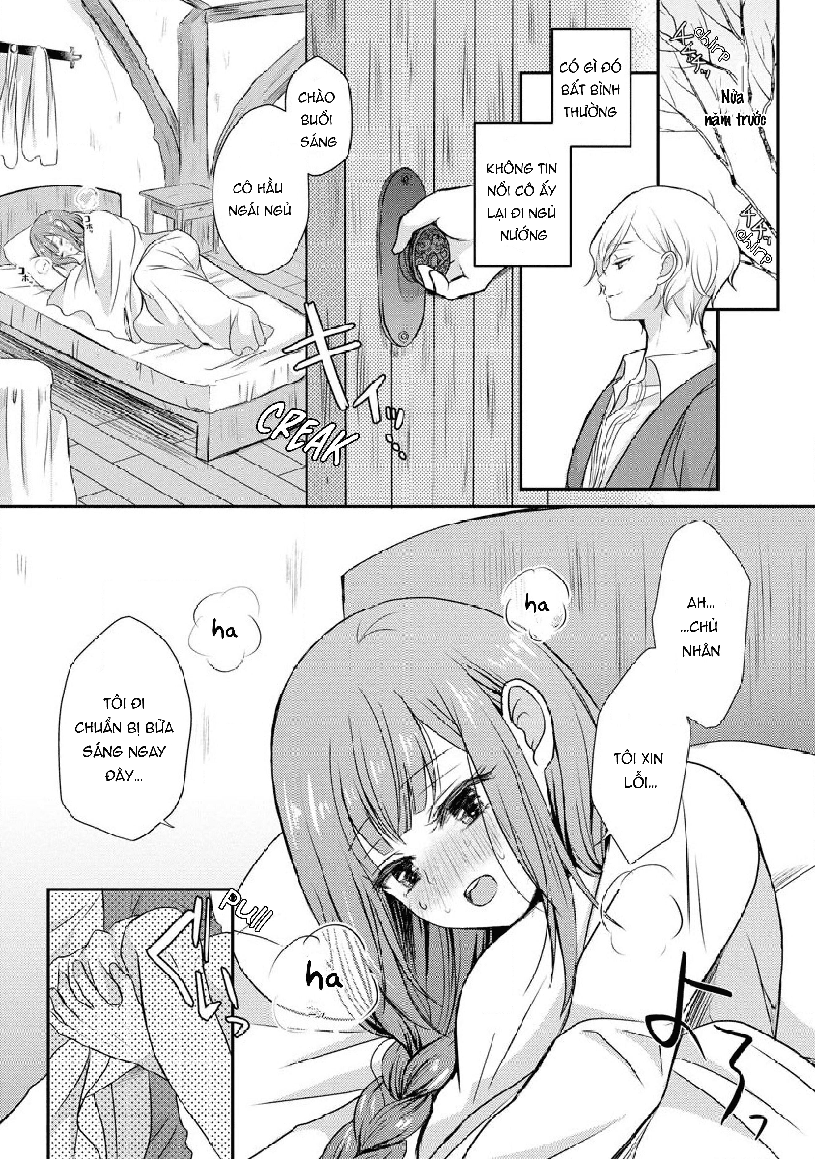 cô hầu dễ thương cùng chàng quý tộc điển trai chapter 1.2 3