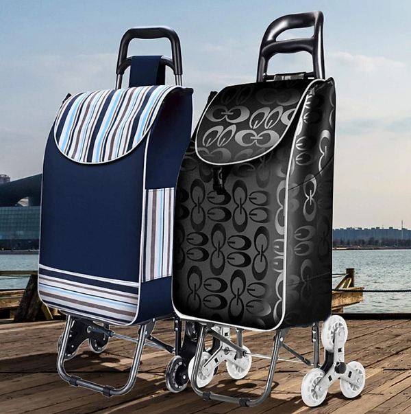 Cao cấp - Xe Kéo Mua Sắm, Leo Cầu Thang Fuji Smart Carrier