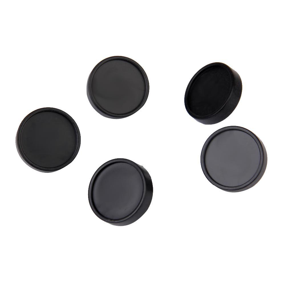 5pcs Golf Ball Markers Golfer Training Aid Xmas Gift Black