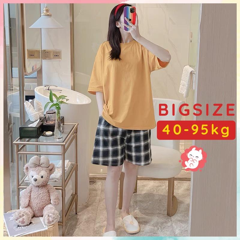 Đồ mặc nhà nữ thun mát phong cách bigsize bộ mặc nhà BC23