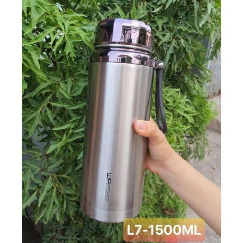 BÌNH GIỮ NHIỆT INOX BAOL KIM CƯƠNG DUNG TÍCH SIÊU LỚN 1,5 LÍT - GIỮ NÓNG LẠNH 24H