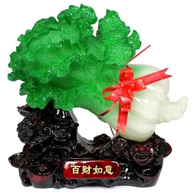 Bắp cải Phong Thủy mini - 11cm