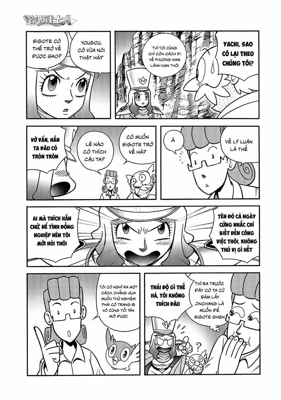 Hiệp Sĩ Giấy A chapter 9.1 9