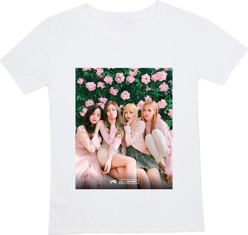 Áo thun in hình Black Pink JENNIE JISOO LISA ROSE