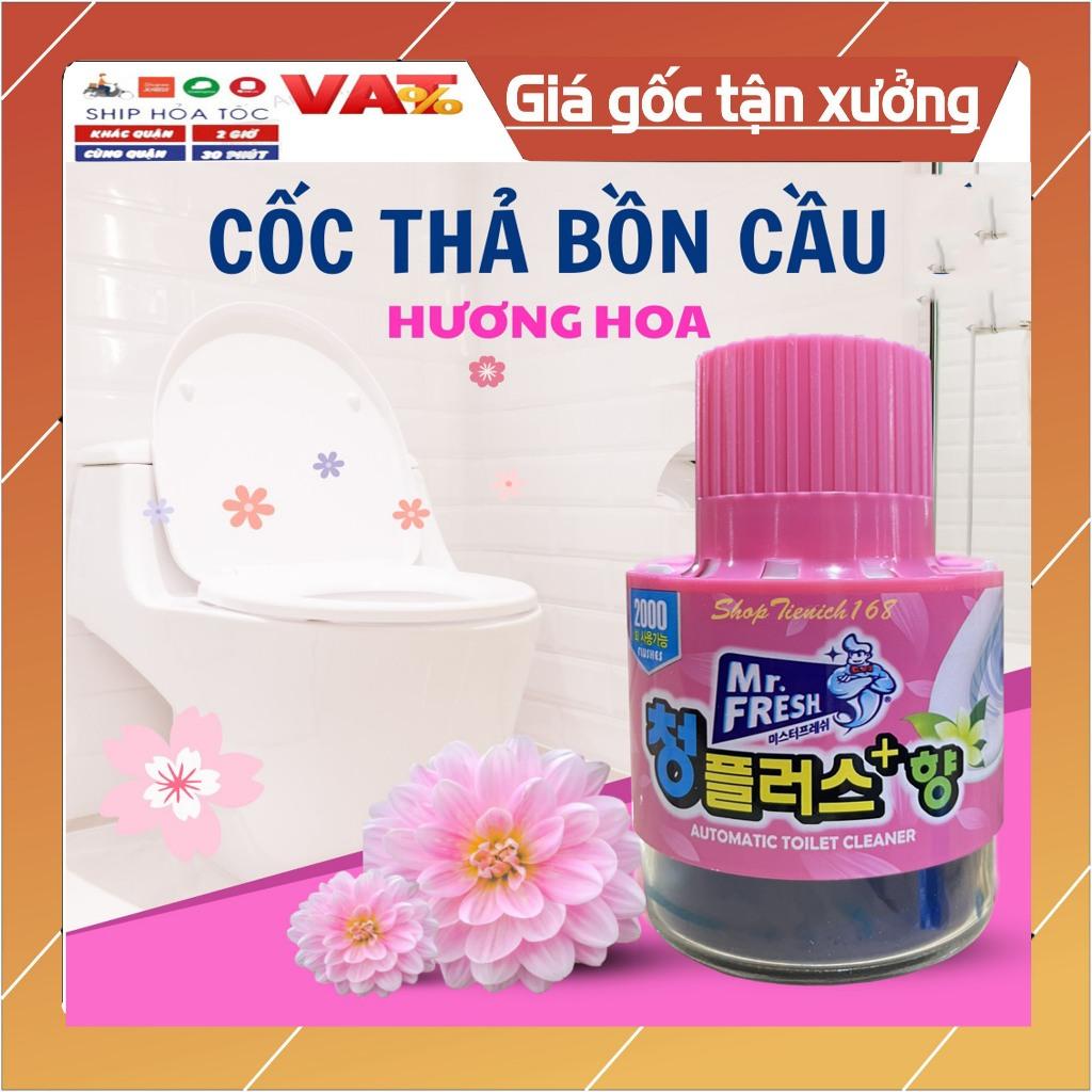 [THƠM-SẠCH-DIỆT KHUẨN] Cốc tẩy bồn cầu, toilet Mr.Fresh 180g Nhiều Hương