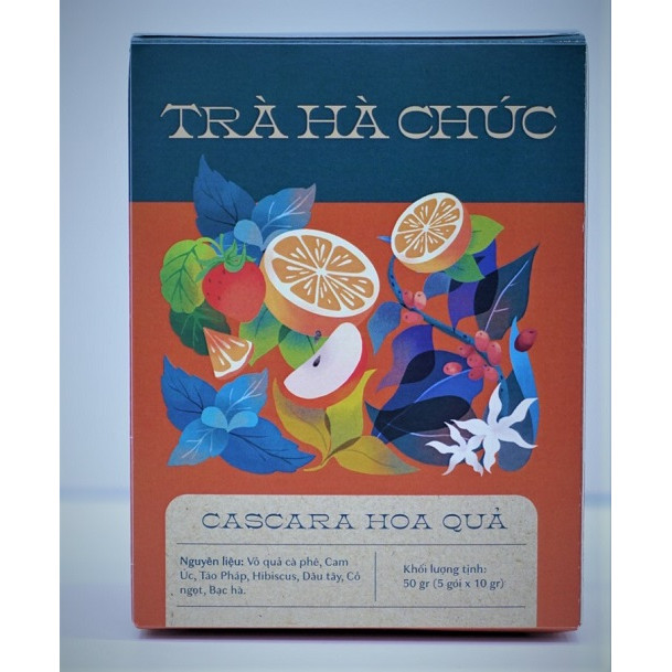 Trà Hà Chúc Cascara hoa quả - Hộp 50g