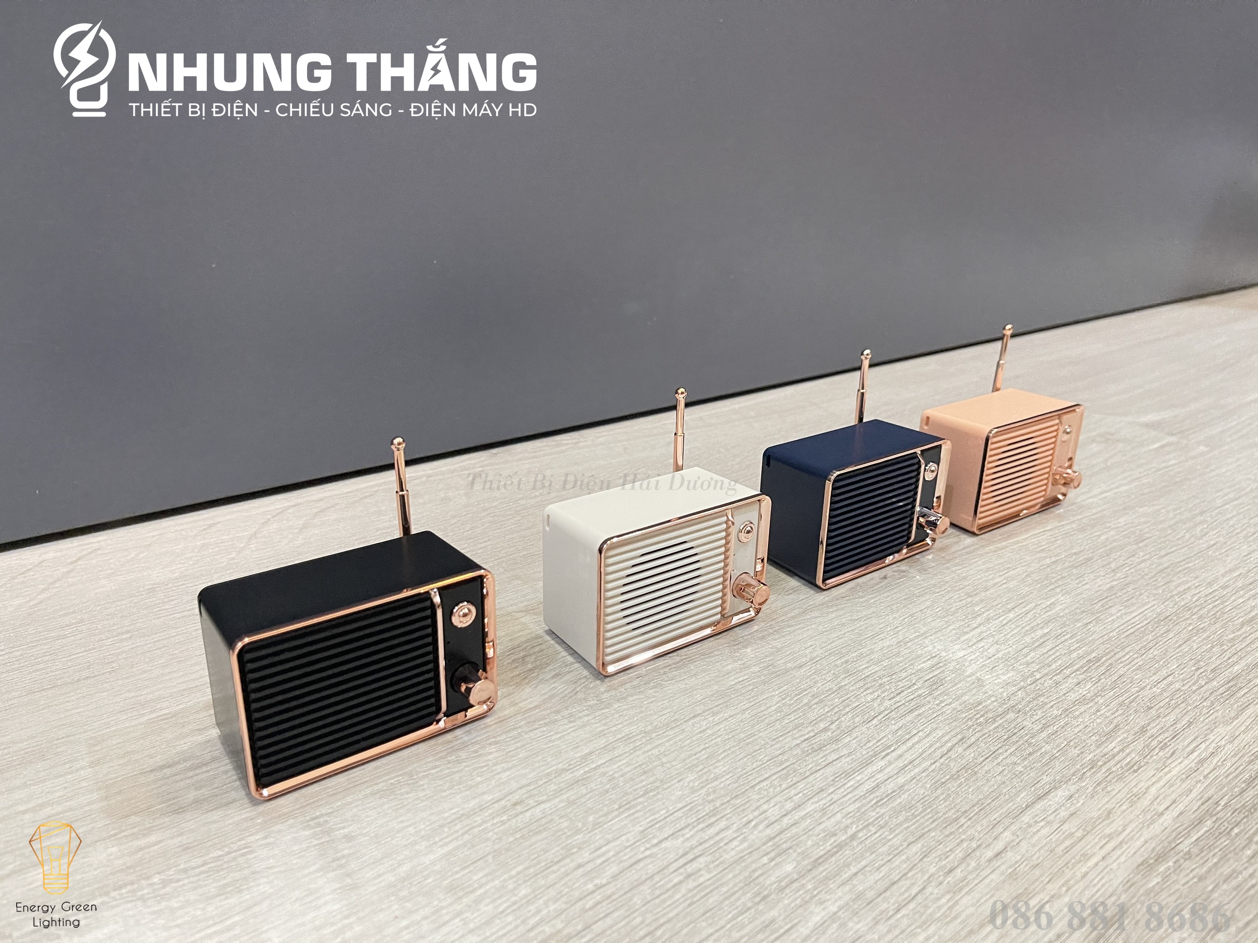 Loa Blutooth Mini DW01 - Phong Cách Retro - 4 Màu Thanh Lịch - Công Nghệ Bluetooth 5.0 Kết Nối Nhanh - Âm Thanh Cực Đỉnh