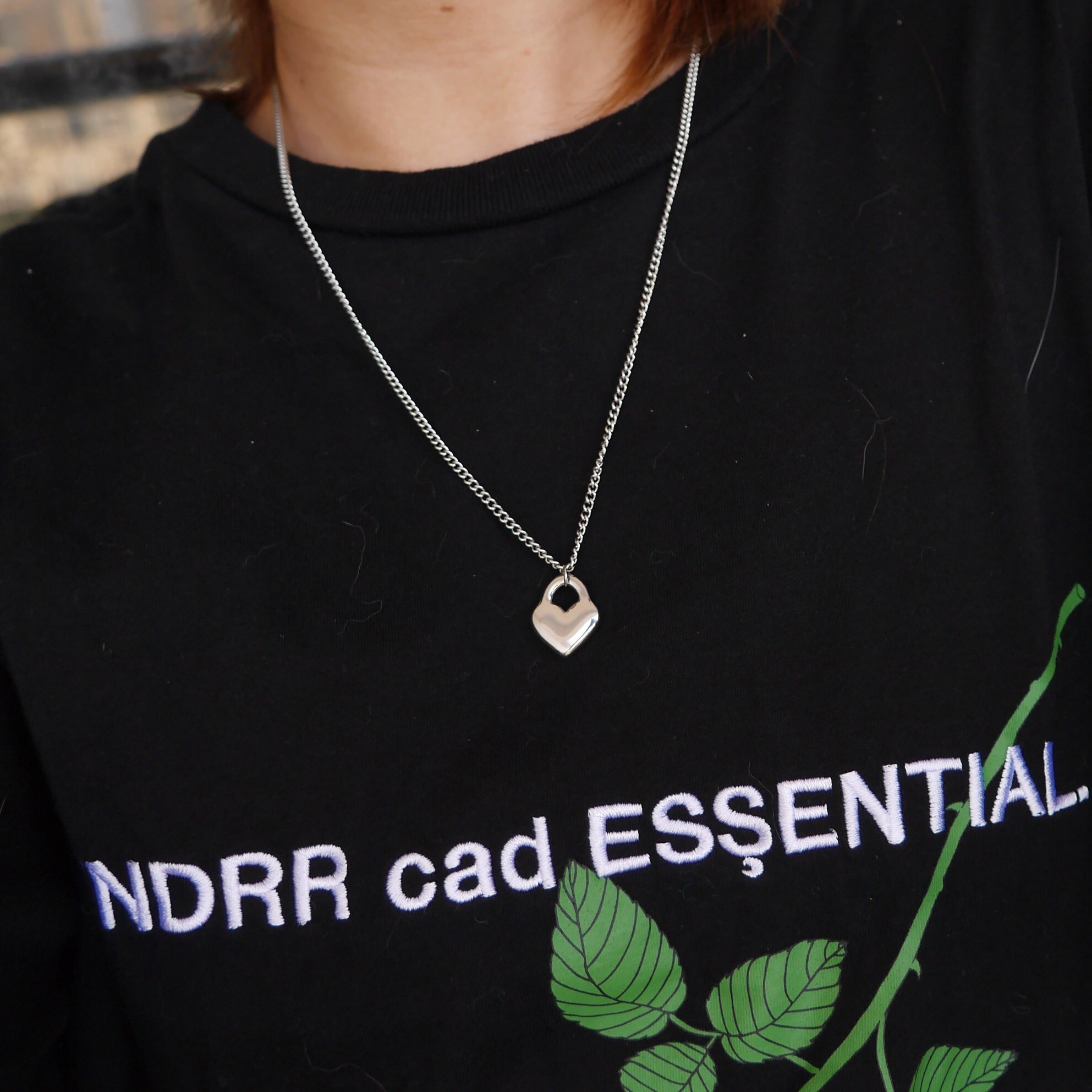 Dây chuyền nữ mặt trái tim trẻ trung