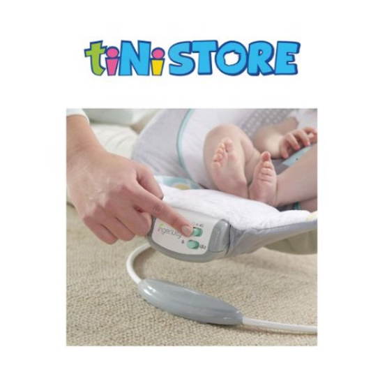 tiNiStore-Đồ chơi nôi rung bập bênh có nhạc hình chú voi con Ingenuity 11203