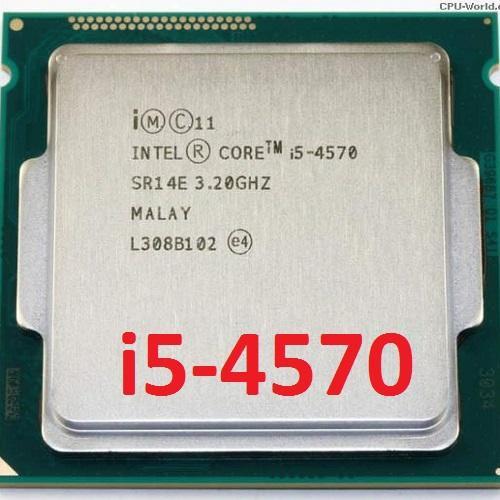 CPU Intel Core i5 4570 Socket 1150 (3.60GHz, 6M, 4 Cores 4 Threads) - Hàng Chính Hãng