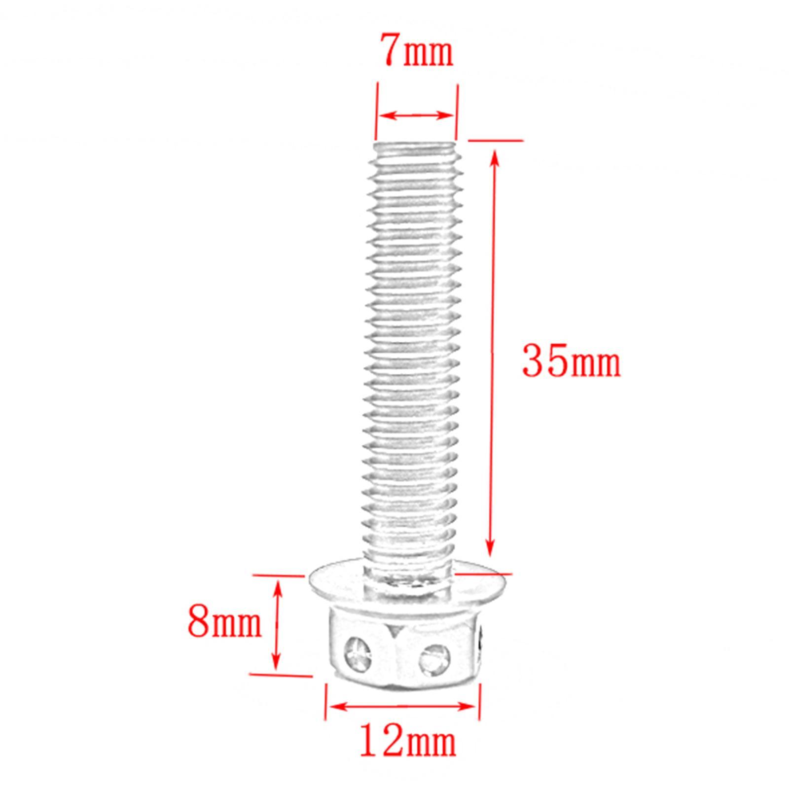 5x M8 Wheel Lug Bolt Screw, Fits for Vespa High Performance Spare Parts Replaces