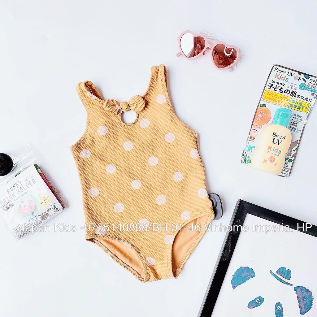Bikini liền chấm bi vàng