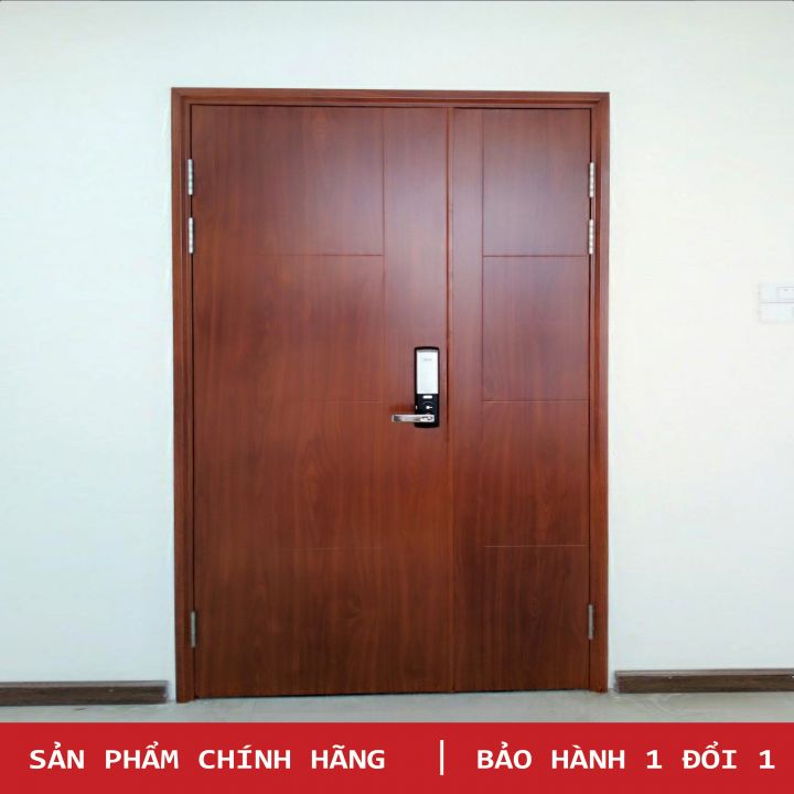 1M2 Cửa thép vân gỗ SGD 23 Phù Hợp Mọi Gia Đình - Saigondoor