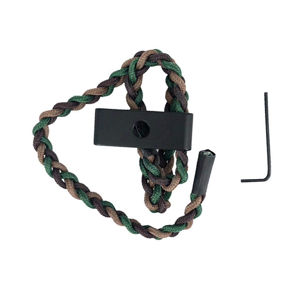 Archery Compound Bow Braided Wrist Sling Strap Hunting Accessories