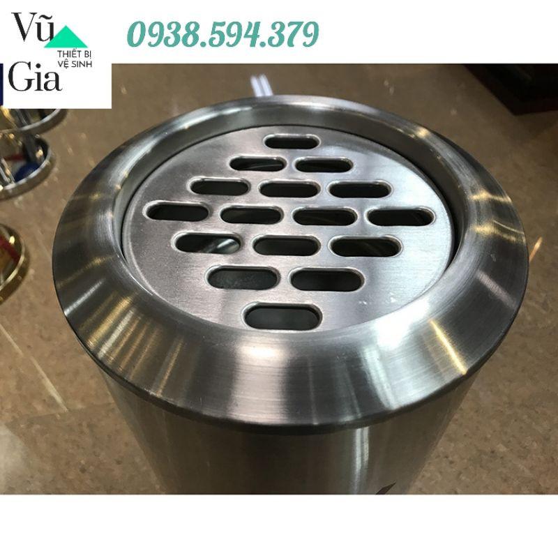 Trụ gạt tàn tròn, Cột trụ gạt tàn inox