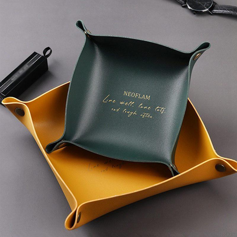 Hộp Da Đựng Đồ Để Bàn Tiện Lợi