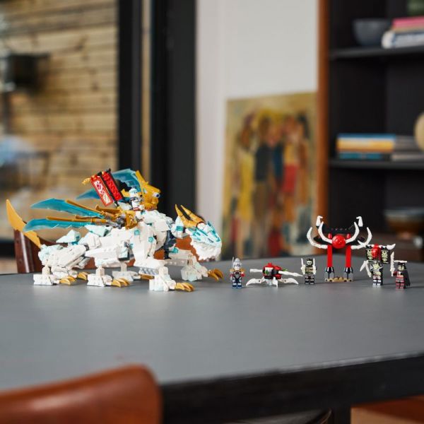 BỘ LẮP RÁP LEGO NINJAGO 71786 RỒNG BĂNG TỐI THƯỢNG CỦA ZANE