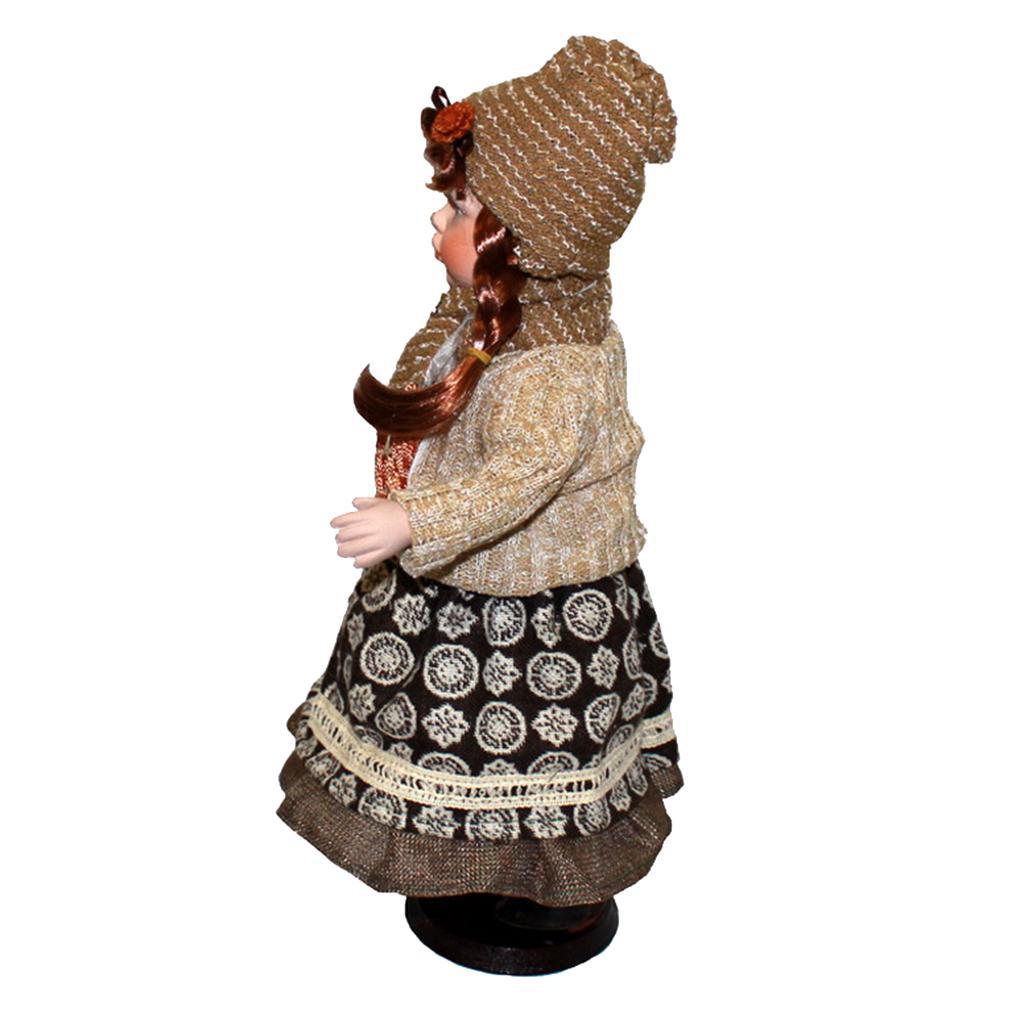 Vintage Elegant Porcelain Doll Splicing Doll 40cm