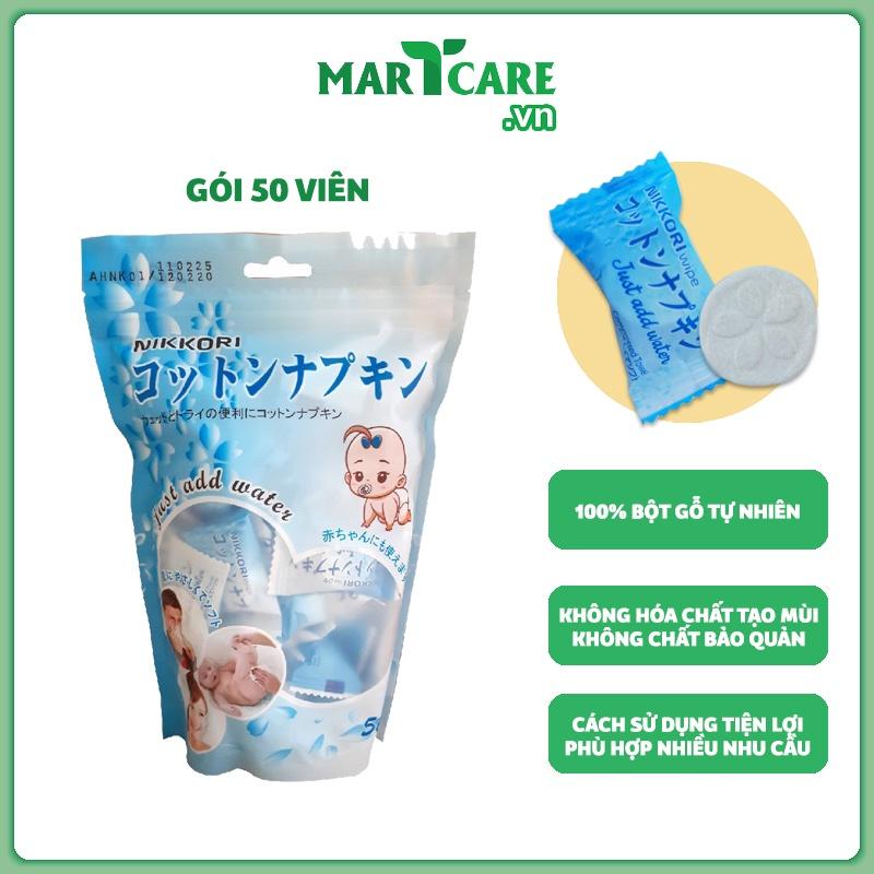 ️️ Nikkori - Khăn Nén Dạng Viên Chất Lượng Nhật Bản