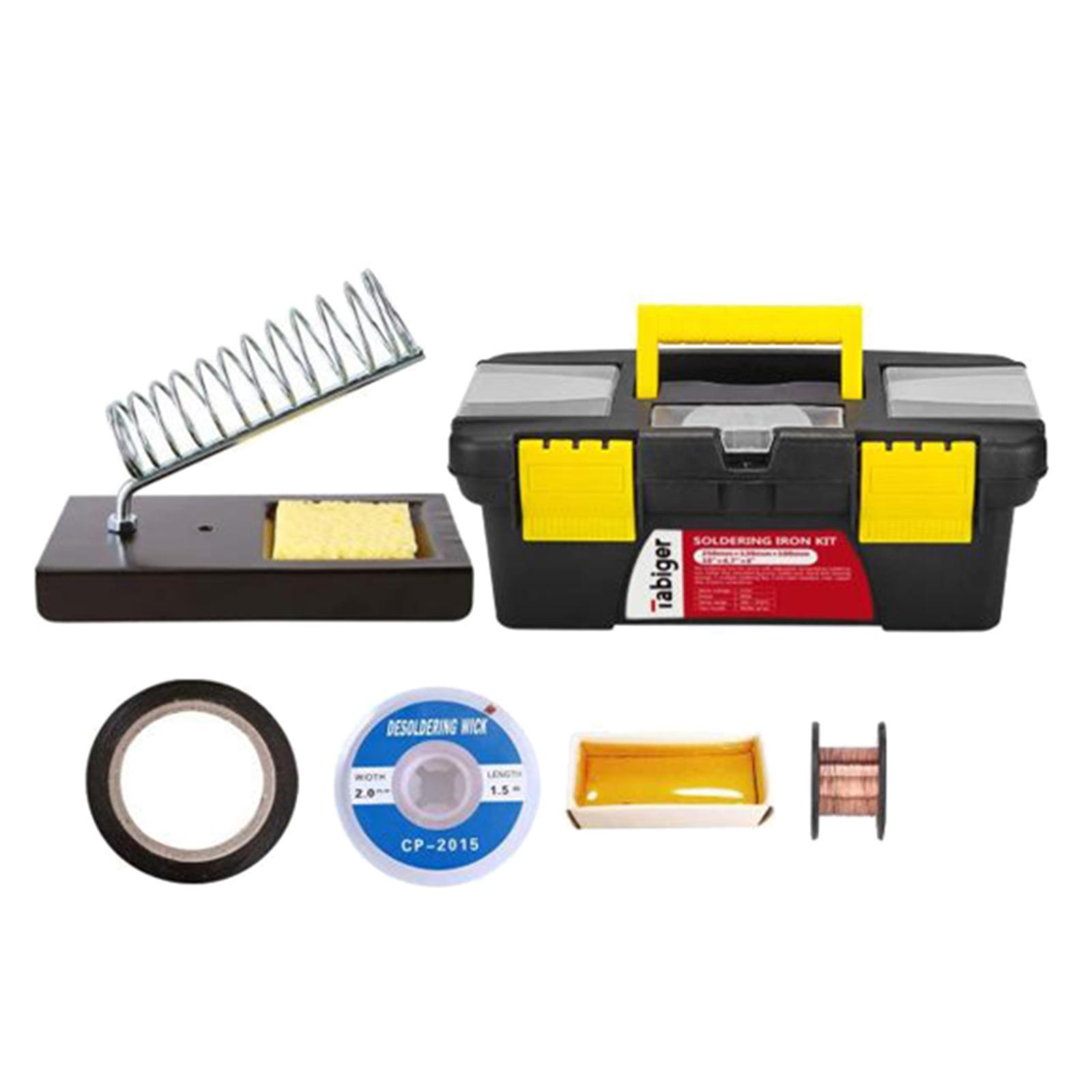 Electric Soldering Iron Gun Tool Kit Welding Desoldering Pump Tool 110V 60W