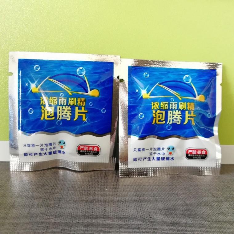 Viên Sủi Rửa Kính Túi Cho Ô tô Tiện Dụng