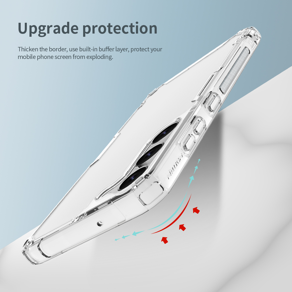 Ốp lưng dành cho Galaxy S23 Plus Nillkin trong suốt- Hàng chính hãng