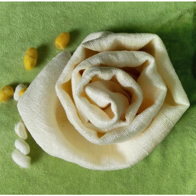 Khăn tắm đũi tơ tằm cao cấp- Hight quality raw silk towel