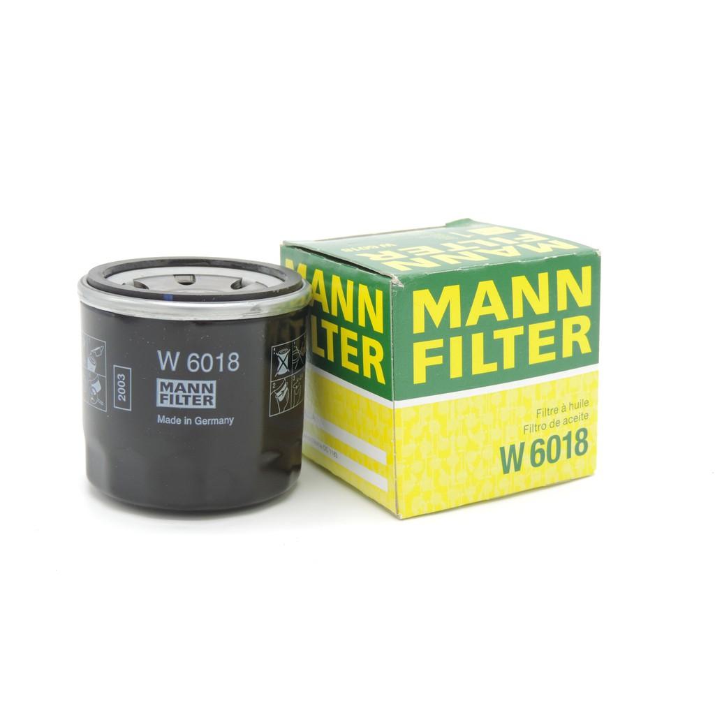 Lọc dầu nhớt MANN FILTER - W6018 dành cho xe MAZDA 2, 3, 6, CX3, CX5, CX30, MX5