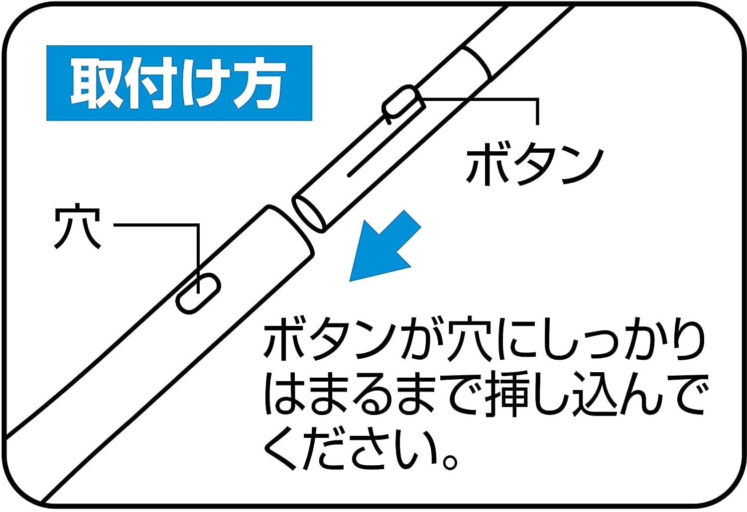 Combo Dụng cụ lau kính cán dài nội địa Nhật Bản