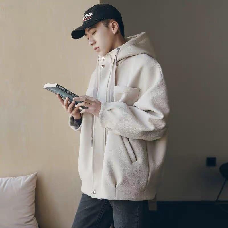 ÁO KHOÁC NỈ NAM TÚI HỘP PHONG CÁCH HÀN QUỐC
