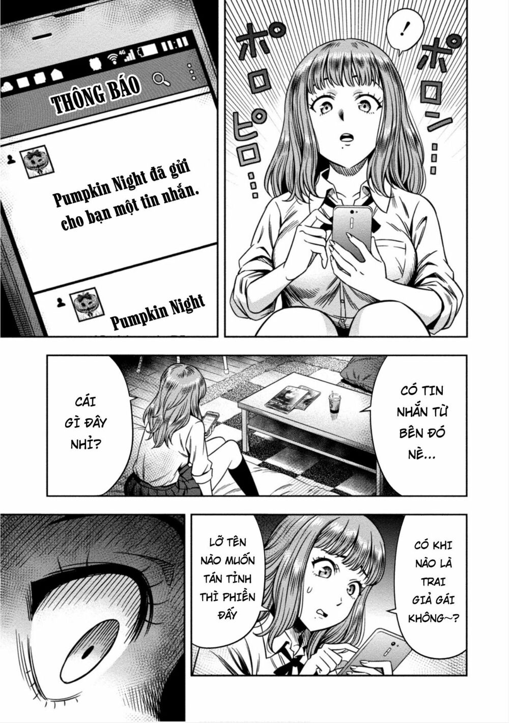 bí ngô cuồng sát - pumpkin night chapter 1 8