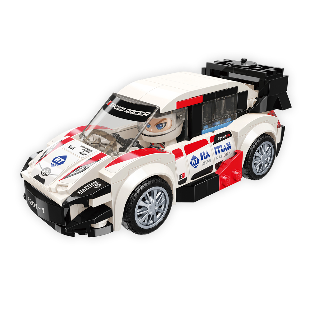 Đồ chơi lắp ráp Qman 4201-1 - Xe đua tốc độ aurora wrc-11