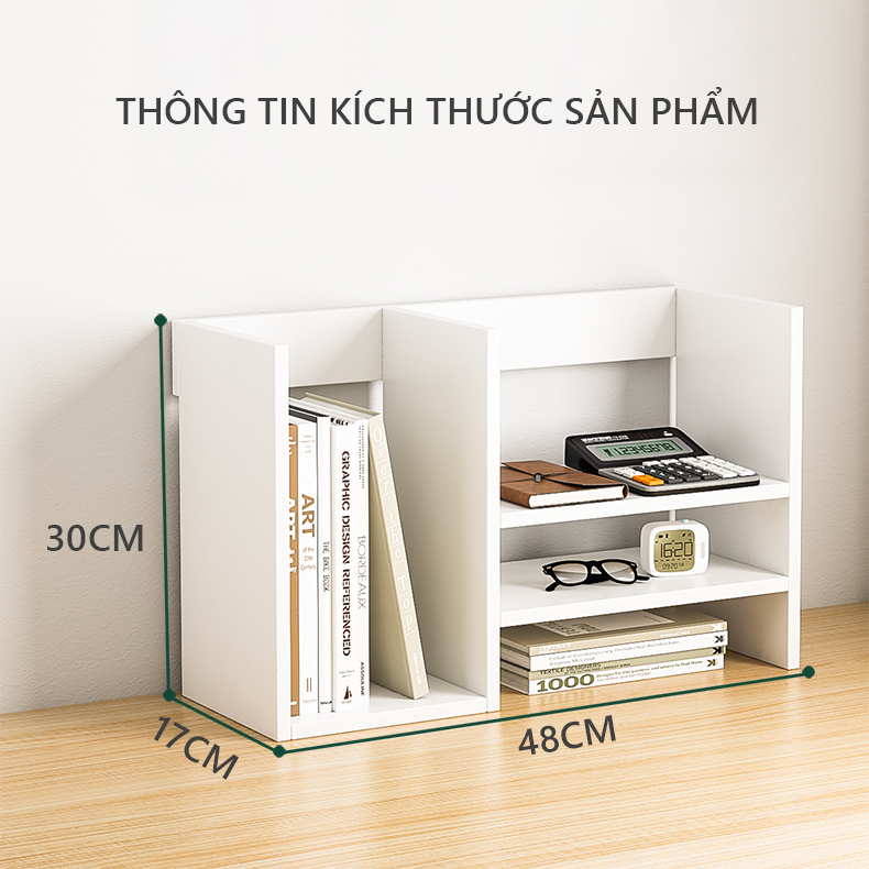 Kệ sách để bàn phong cách hiện đại thương hiệu IGA - GP262