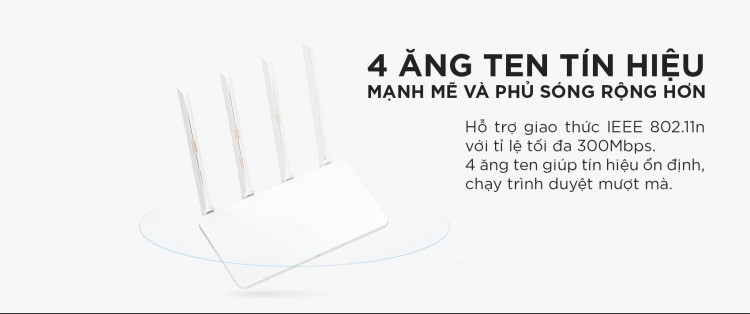 BỘ PHÁT SÓNG WIFI XIAOMI ROUTER (GEN 3C)