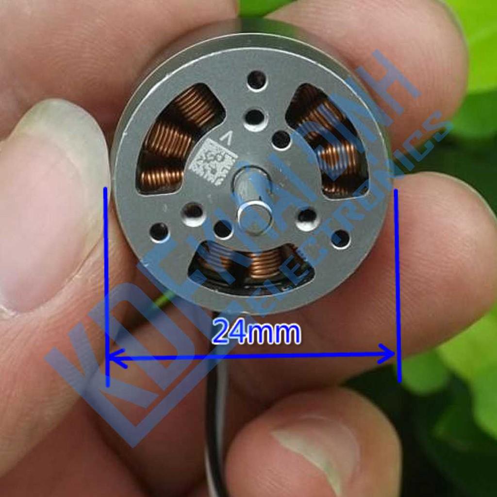 ĐỘNG CƠ BRUSHLESS KHÔNG CHỔI THAN UAV MOTOR DJI2008-1400kv 11,1V 2,1A 185g kde3487