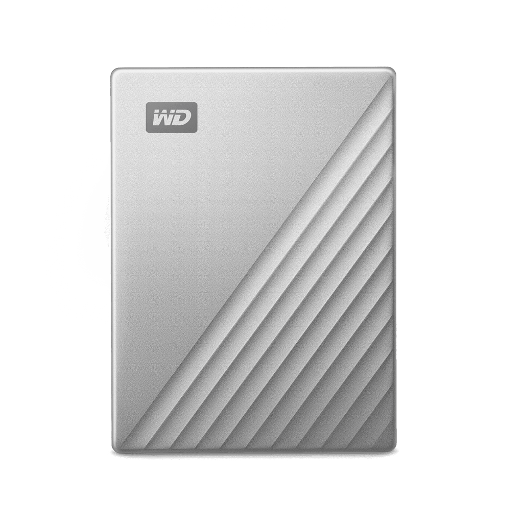 Ổ Cứng Di Động Wester Digital My Passport Ultra Silver 2.5&quot; 1TB – Hàng Chính Hãng