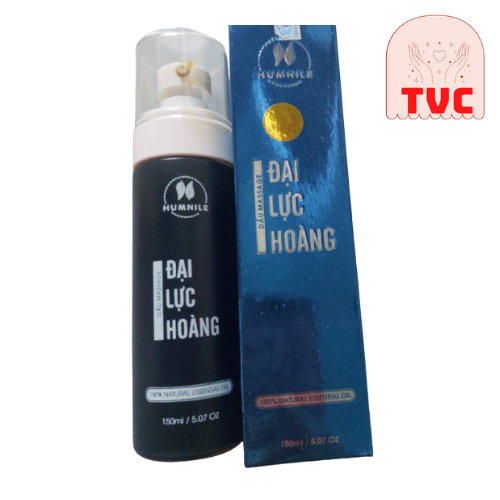 Dầu xoa bóp Đại Lực Hoàng chai xịt 150ml giải pháp hỗ trợ cơ xương khớp