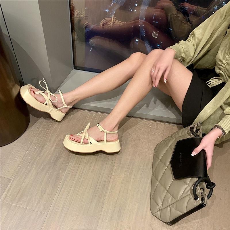 SANDAL XỎ NGÓN ĐẾ BÁNH MÌ VINTAGE