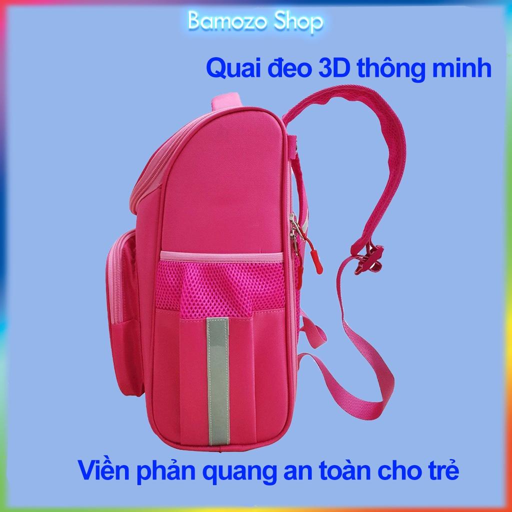 Balo Chống Gù Cho Bé Tiểu Học Cặp Chống Gù Cho Bé Gái Trai Chống Thấm Nước Siêu Nhẹ Kiểu Nhật Pika P688