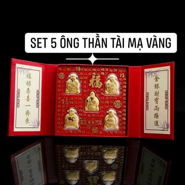 Set 5 Ông Thần tài NGŨ PHÚC LÂM MÔN