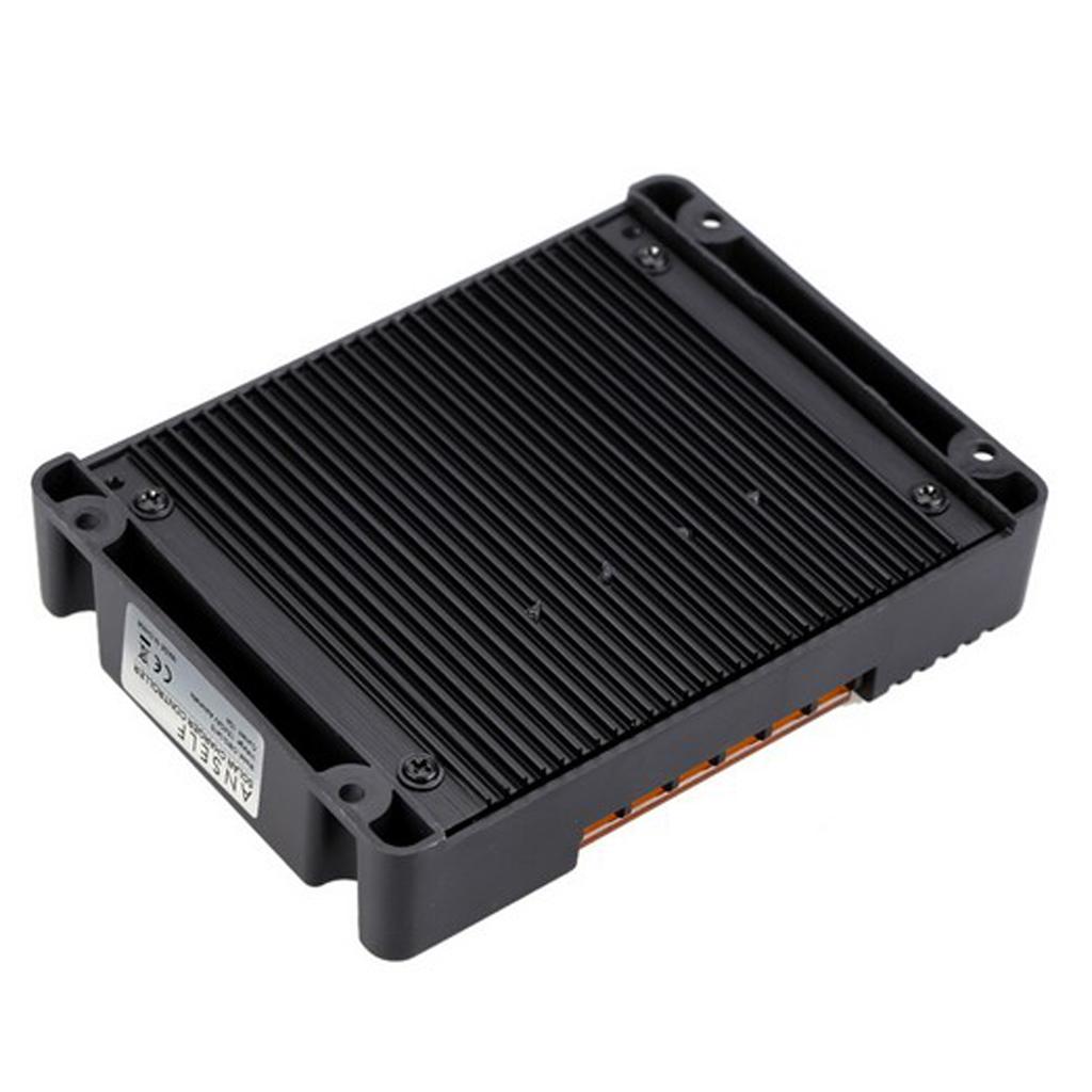 20A MPPT PWM Controller Waterproof Solar Charge Controller w/LCD Display and LED Bar