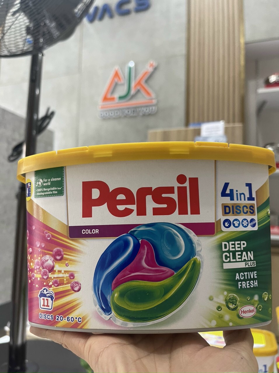 Viên Giặt Xả Cao Cấp thương hiệu  Persil 4in1 discs Sạch Sâu - Hàng nội địa Đức