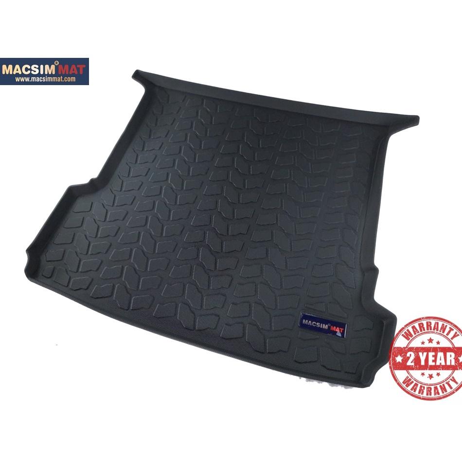 Thảm lót cốp xe ô tô Audi Q7 2016- tới nay nhãn hiệu Macsim hàng loại 2