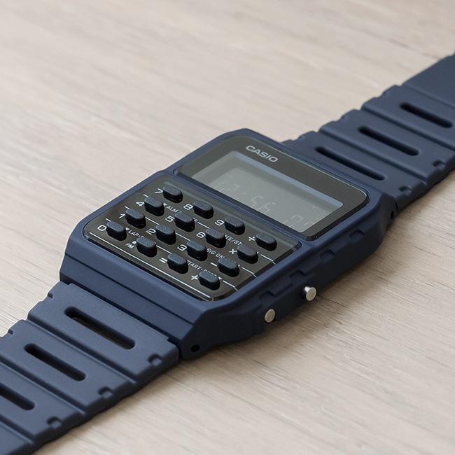 Đồng hồ nam dây nhựa Casio Standard chính hãng Anh Khuê CA-53WF-2BDF (34mm)
