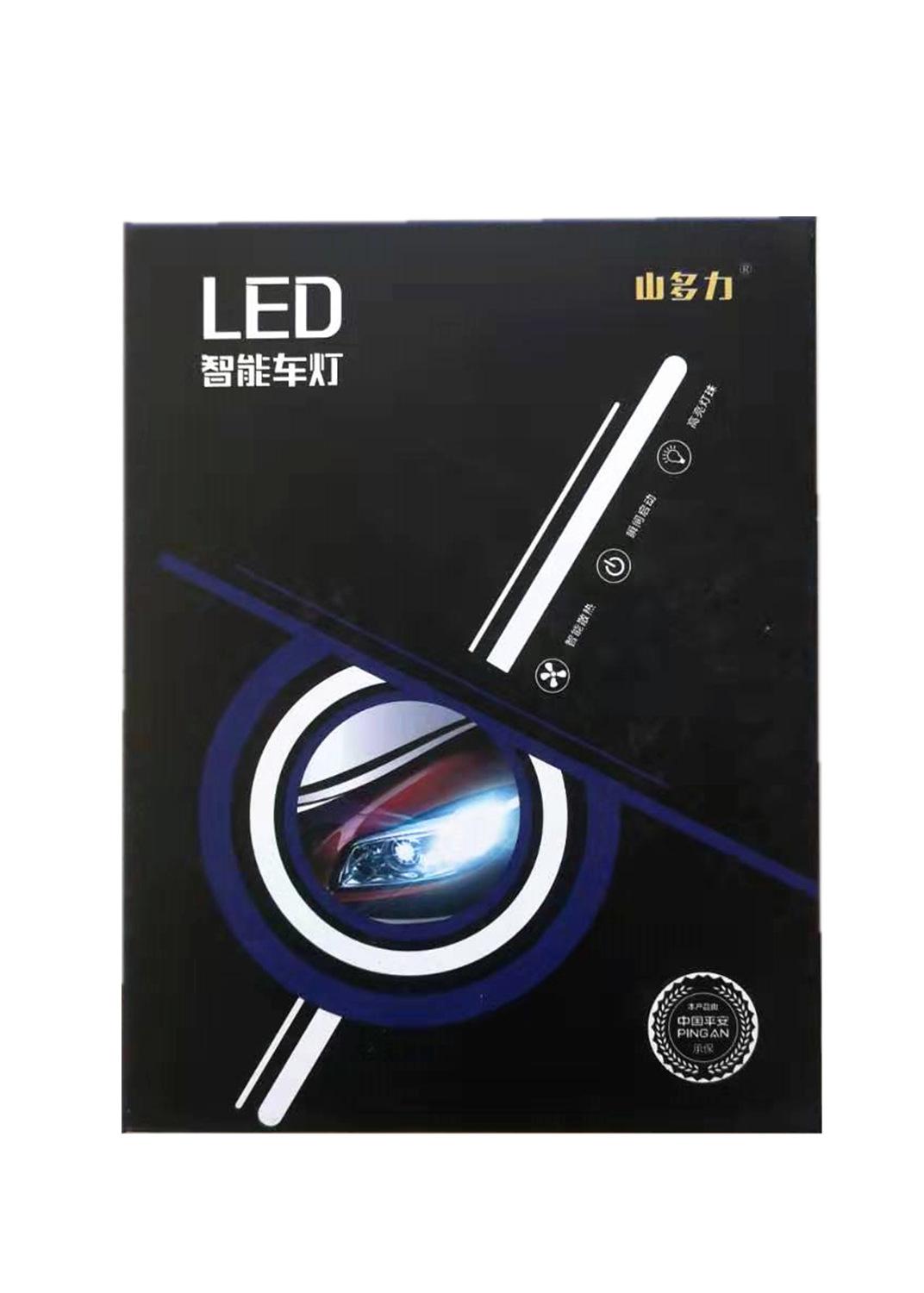 Phong cách mới nhất Đèn pha LED siêu sáng H1 H3 H4 H7 9005/9006 12V 24V Đèn LED xe hơi tuổi thọ cao