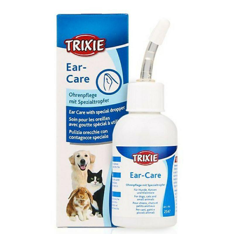 Hình ảnh dung dịch vệ sinh tai rửa tai cho chó mèo trixie 50ml