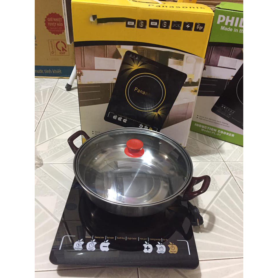 Bếp từ Pa/na/so/nic tặng kèm xoong BH 1 năm