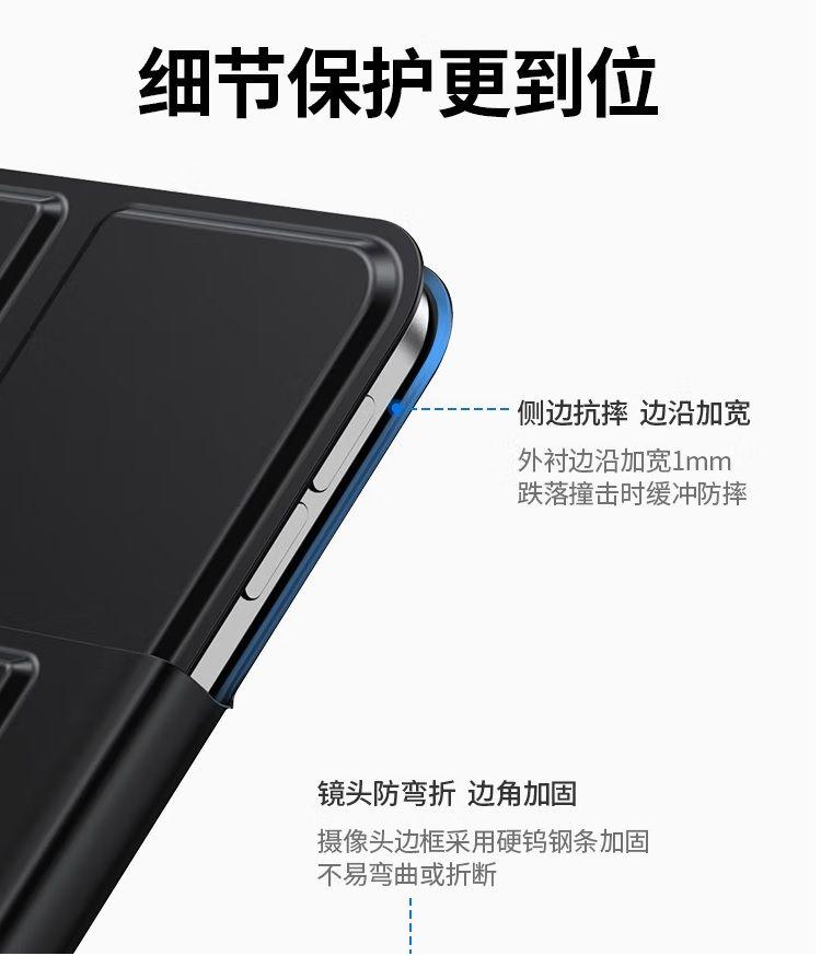 Ugreen UG80898LP382TK 12.9inch Màu Đen Ốp bảo vệ nam châm hai mặt cho iPad Pro 11inch có khe cắm bút chì cảm ứng apple pencel - HÀNG CHÍNH HÃNG