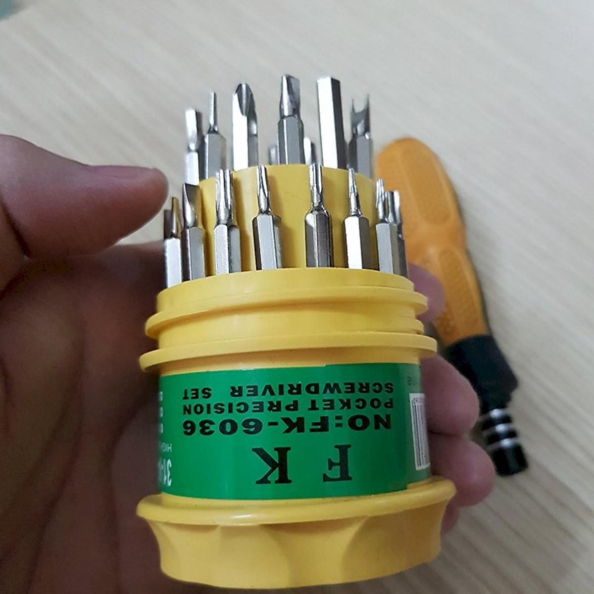 Bộ cốc tua vít đa năng 31 chi tiết - dụng cụ sửa chữa đa năng - Hàng Chất Lượng